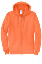 Port & Co™ Core Fleece Full-Zip Hooded Sweatshirt