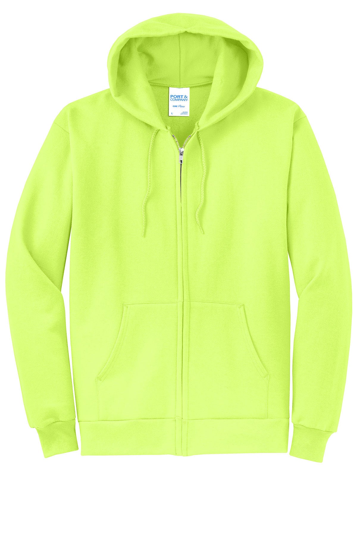Port & Co™ Core Fleece Full-Zip Hooded Sweatshirt