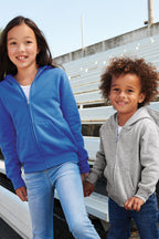 Port & Co™ Toddler Core Fleece Full-Zip Hooded Sweatshirt