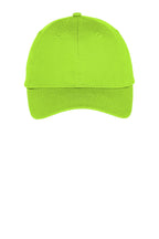 Port Authority® Six-Panel Unstructured Twill Cap