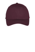 Port Authority® Six-Panel Unstructured Twill Cap