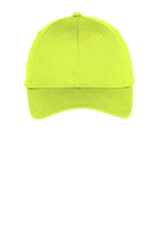 Port Authority® Six-Panel Unstructured Twill Cap