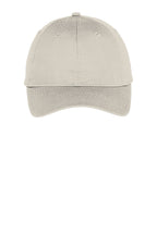 Port Authority® Six-Panel Unstructured Twill Cap