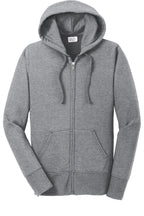 Port & Co™ Women's Core Fleece Full-Zip Hooded Sweatshirt