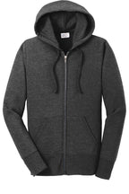 Port & Co™ Women's Core Fleece Full-Zip Hooded Sweatshirt