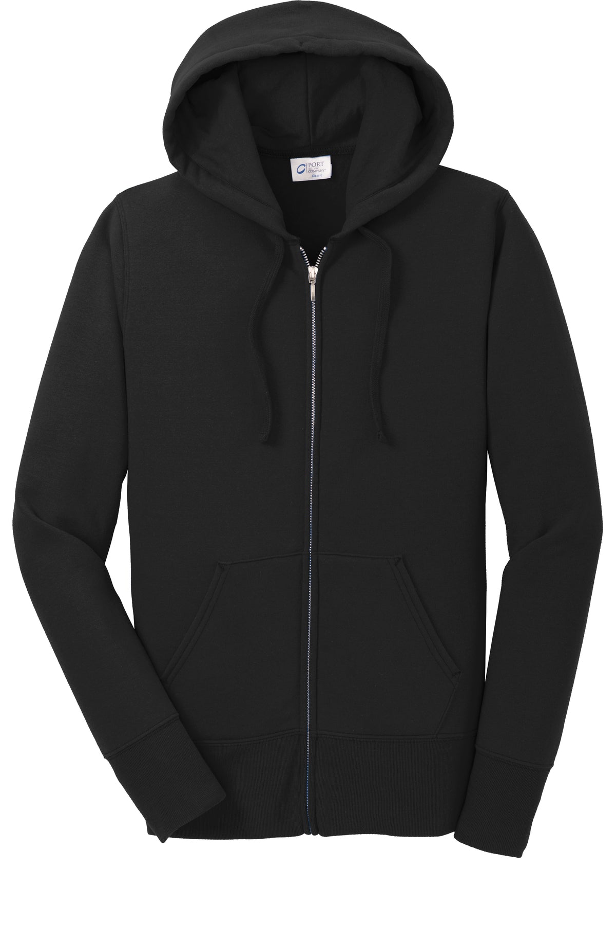 Port & Co™ Women's Core Fleece Full-Zip Hooded Sweatshirt