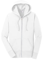 Port & Co™ Women's Core Fleece Full-Zip Hooded Sweatshirt