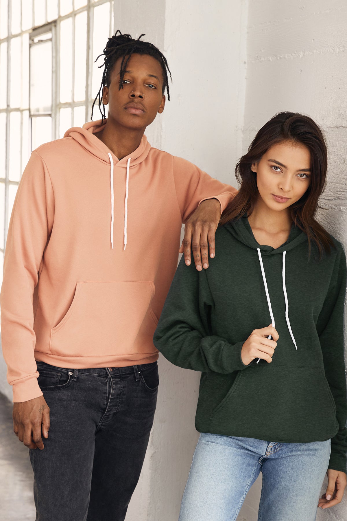 BELLA+CANVAS® Unisex Sponge Fleece Pullover Hoodie