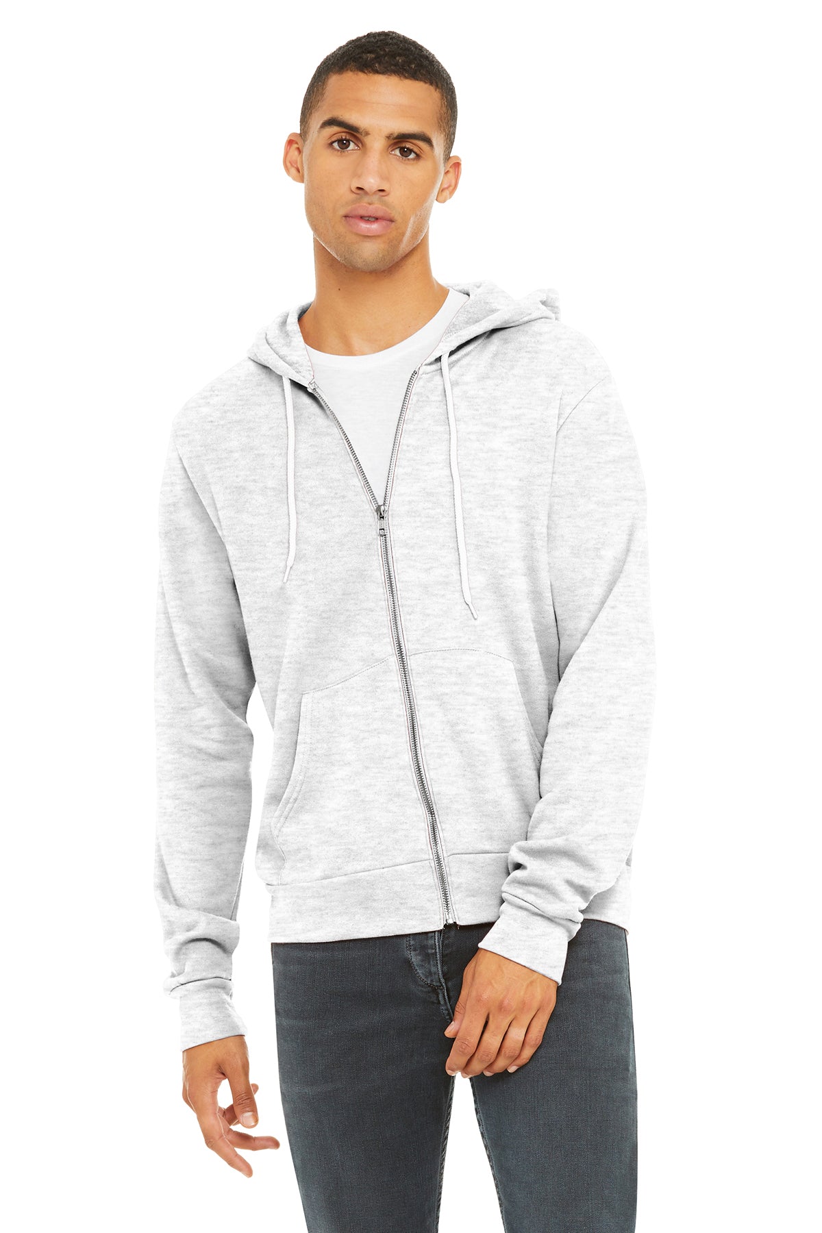 BELLA+CANVAS® Unisex Sponge Fleece Full-Zip Hoodie