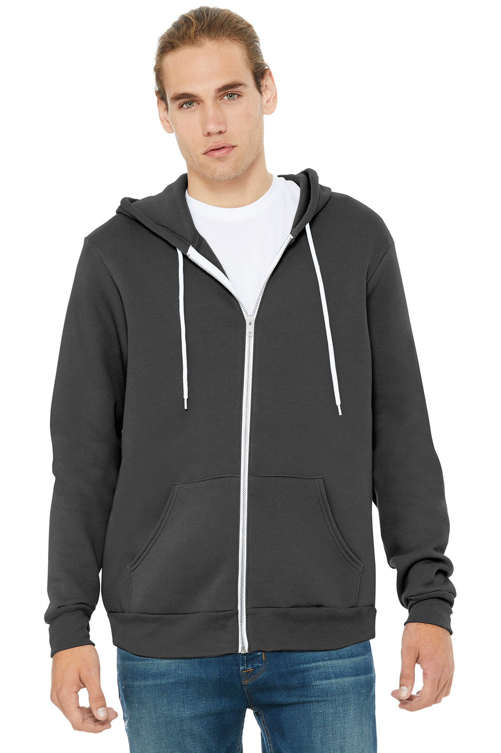 BELLA+CANVAS® Unisex Sponge Fleece Full-Zip Hoodie