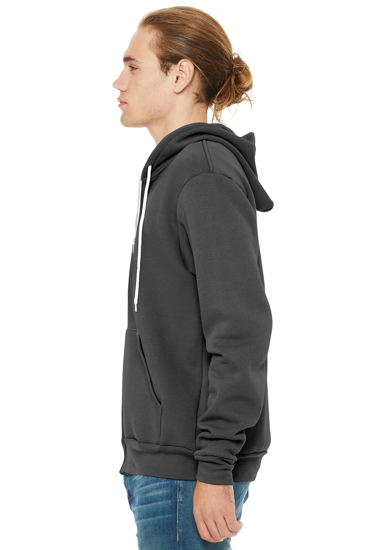 BELLA+CANVAS® Unisex Sponge Fleece Full-Zip Hoodie