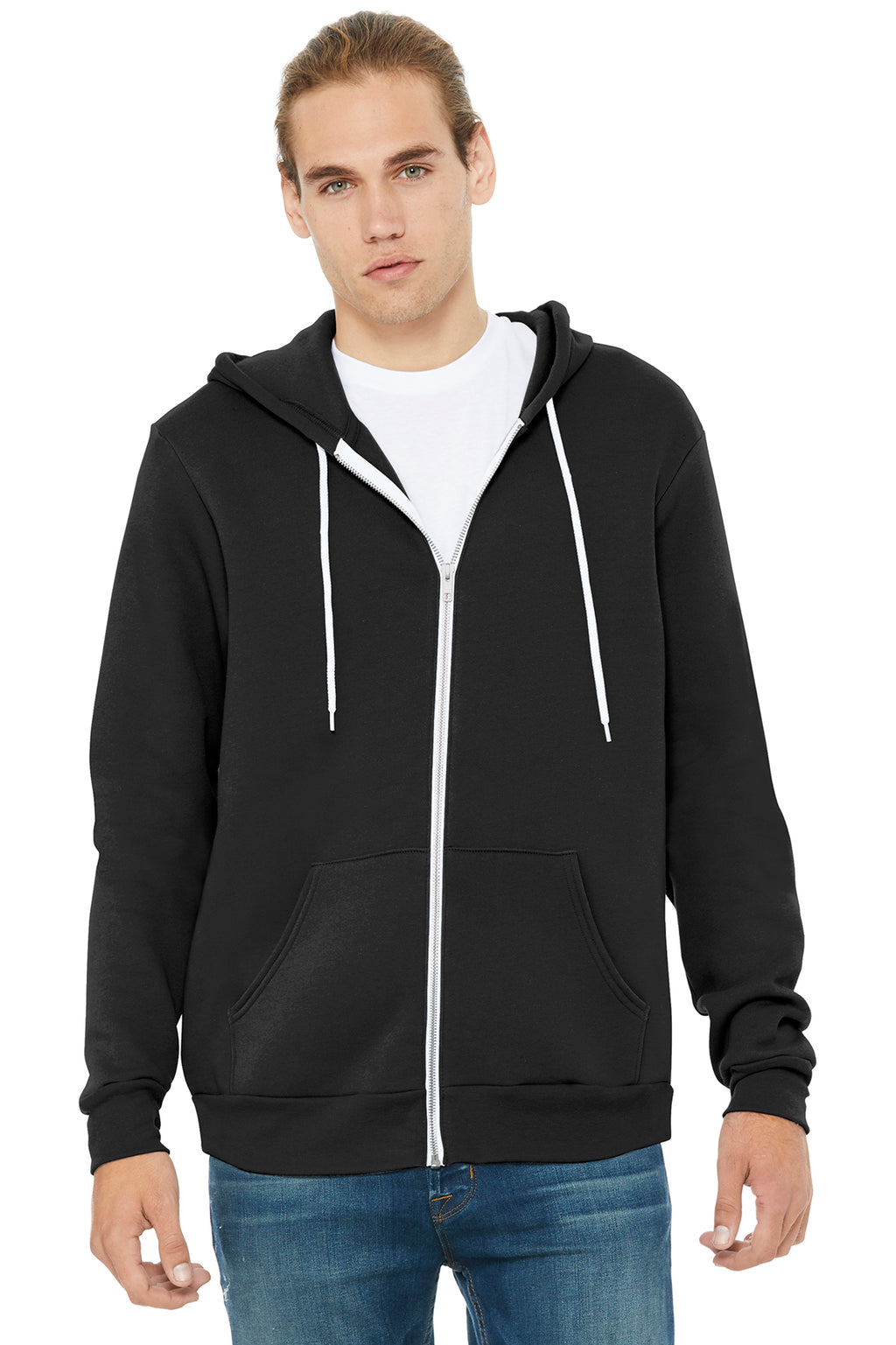 BELLA+CANVAS® Unisex Sponge Fleece Full-Zip Hoodie