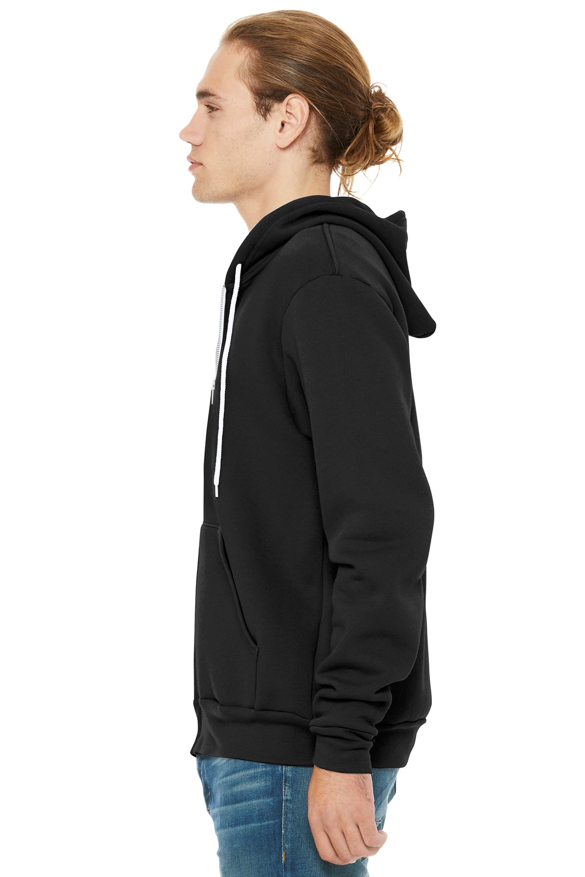 BELLA+CANVAS® Unisex Sponge Fleece Full-Zip Hoodie