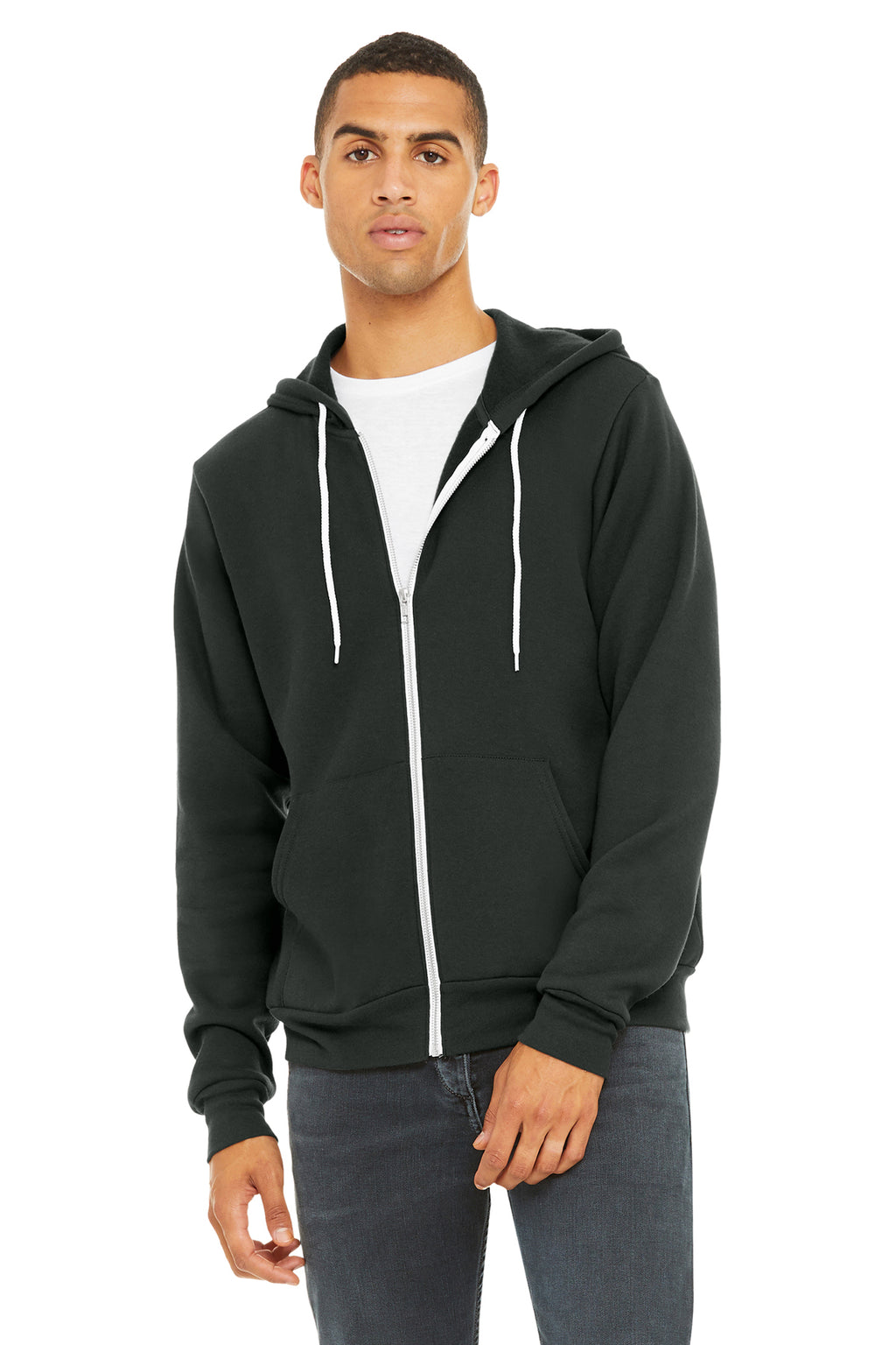 BELLA+CANVAS® Unisex Sponge Fleece Full-Zip Hoodie