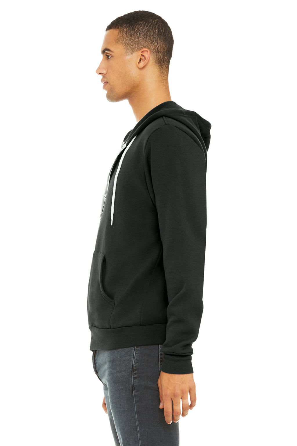 BELLA+CANVAS® Unisex Sponge Fleece Full-Zip Hoodie