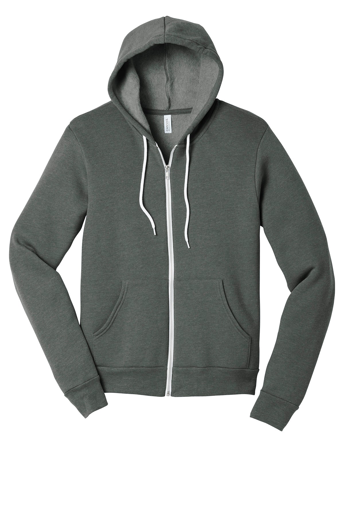 BELLA+CANVAS® Unisex Sponge Fleece Full-Zip Hoodie