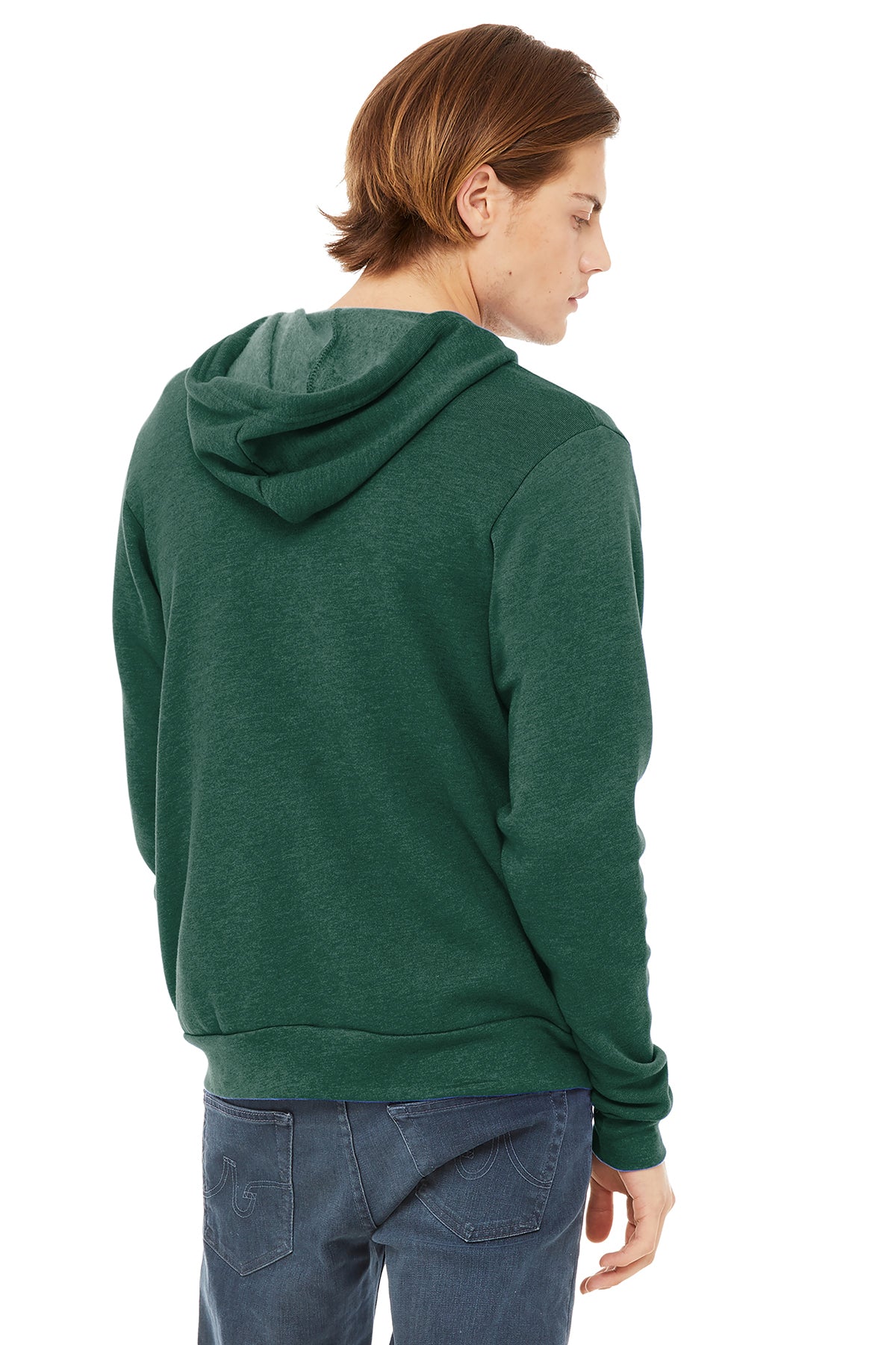 BELLA+CANVAS® Unisex Sponge Fleece Full-Zip Hoodie