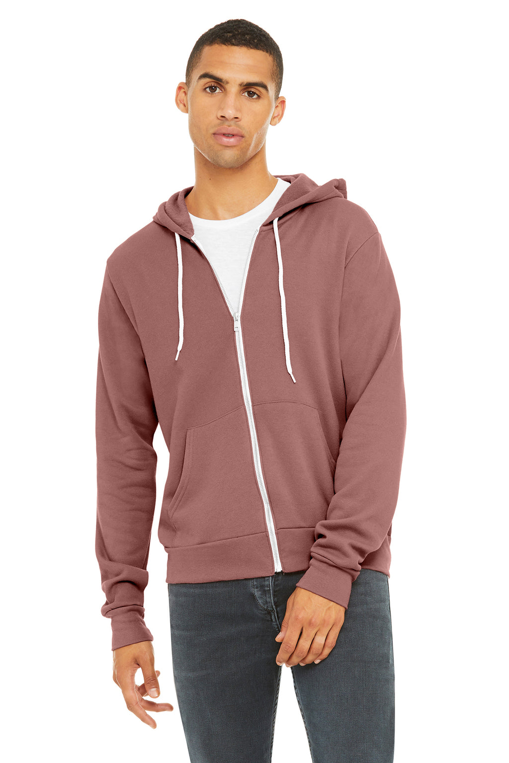 BELLA+CANVAS® Unisex Sponge Fleece Full-Zip Hoodie
