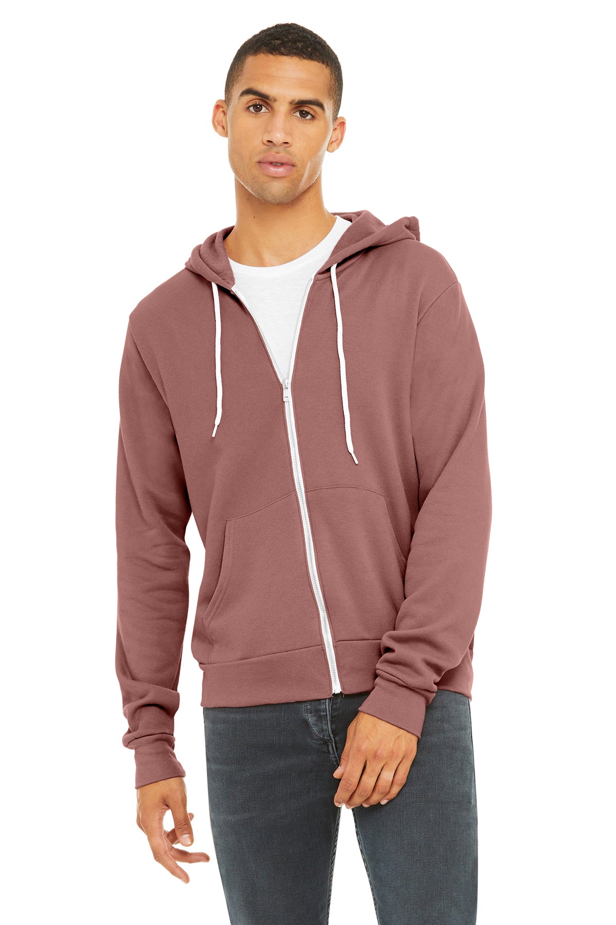 BELLA+CANVAS® Unisex Sponge Fleece Full-Zip Hoodie