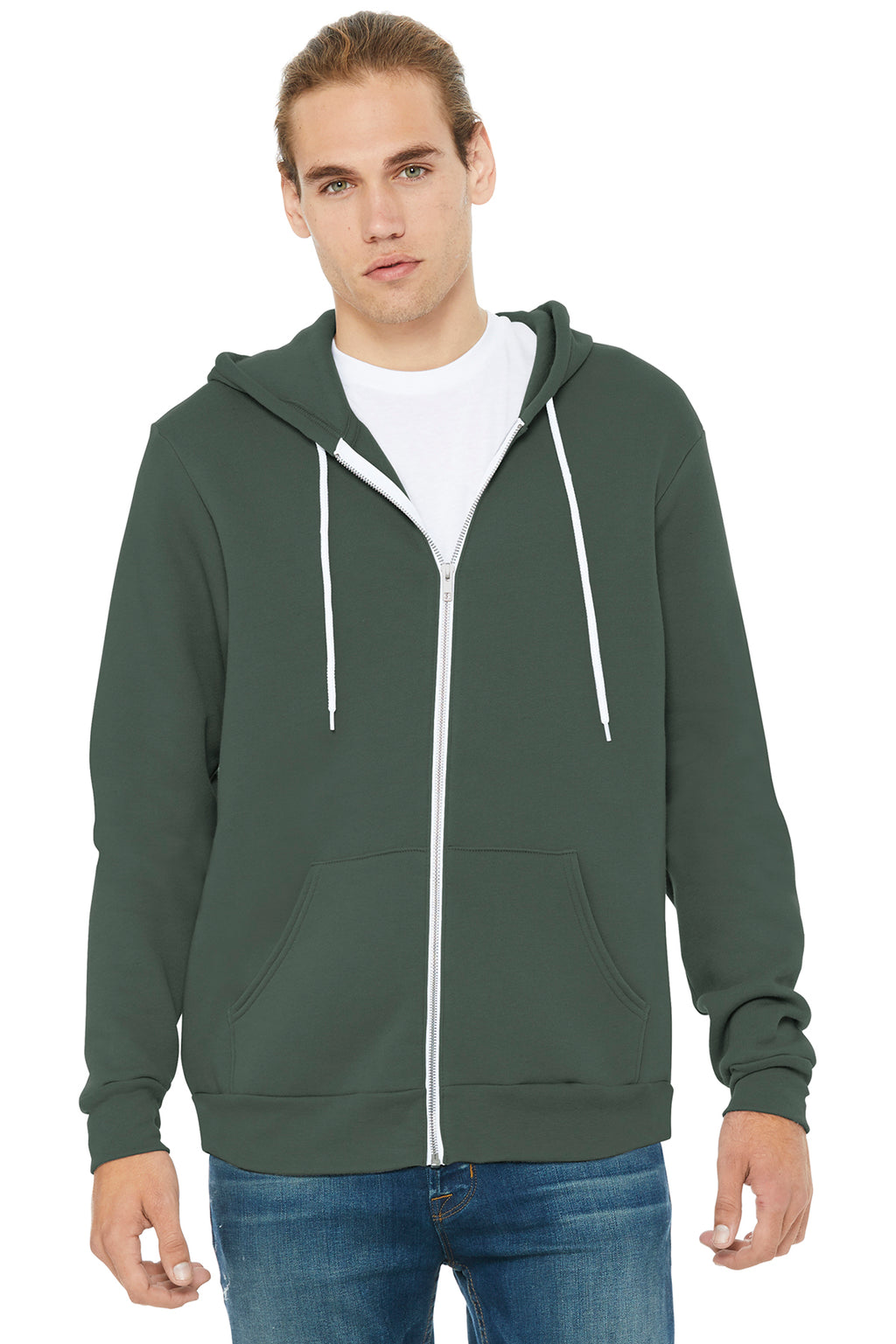 BELLA+CANVAS® Unisex Sponge Fleece Full-Zip Hoodie