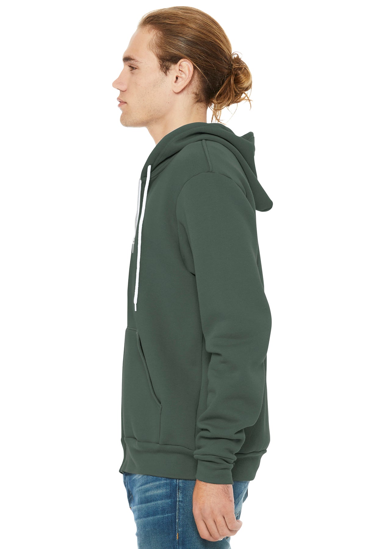 BELLA+CANVAS® Unisex Sponge Fleece Full-Zip Hoodie