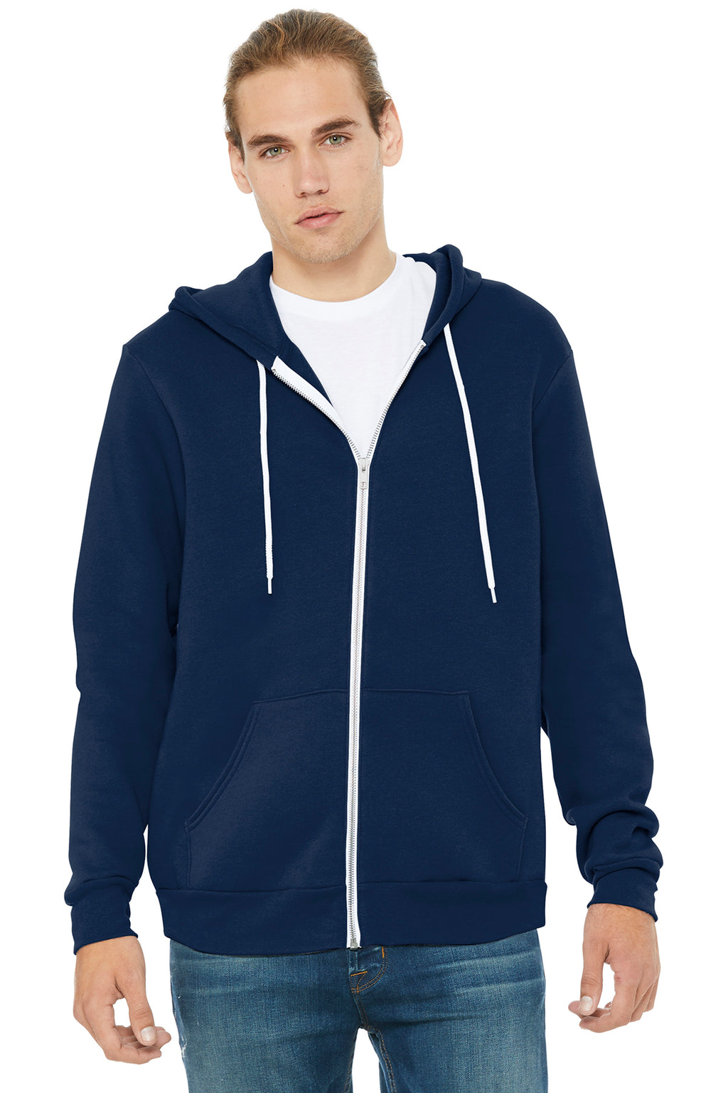 BELLA+CANVAS® Unisex Sponge Fleece Full-Zip Hoodie