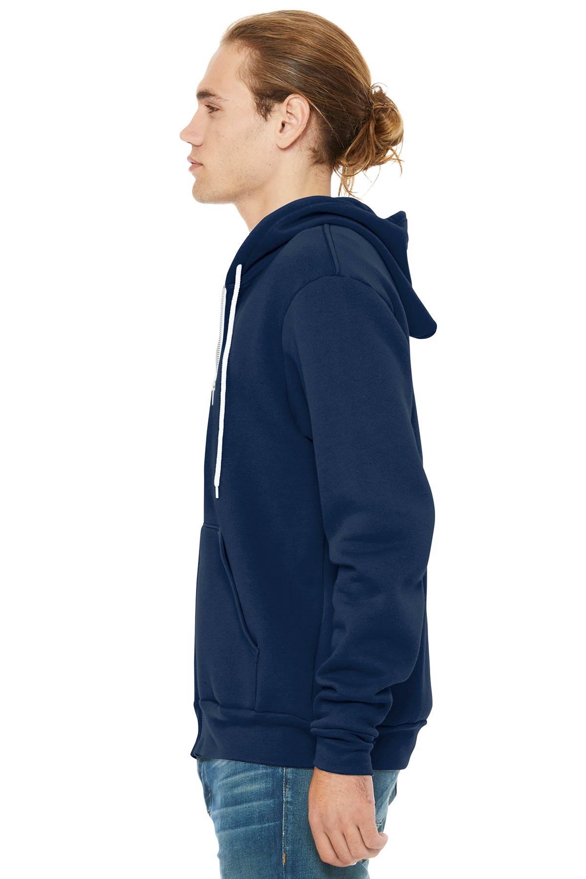 BELLA+CANVAS® Unisex Sponge Fleece Full-Zip Hoodie