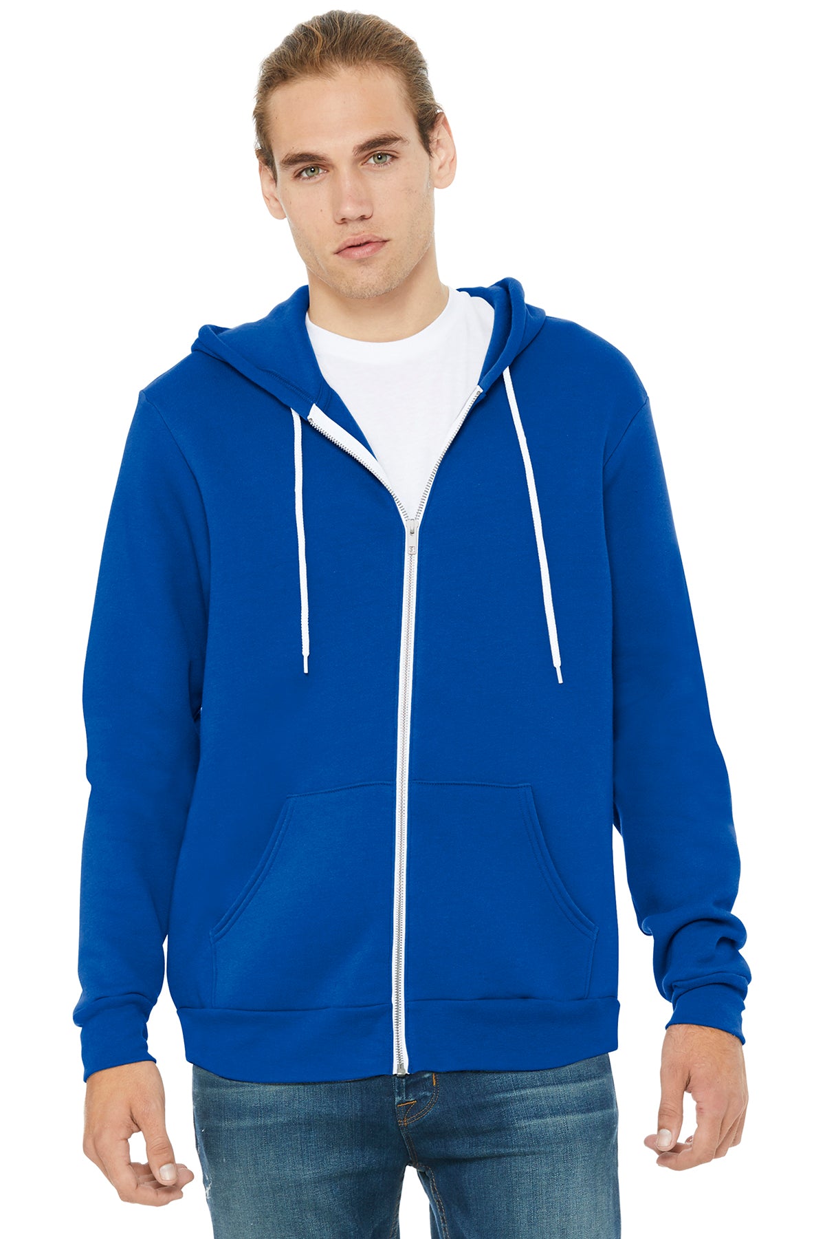 BELLA+CANVAS® Unisex Sponge Fleece Full-Zip Hoodie