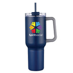 Bernard Two-in-One 21 oz Stainless Steel Travel Mug and Beverage Holder