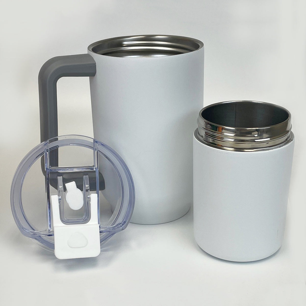 Bernard Two-in-One 21 oz Stainless Steel Travel Mug and Beverage Holder