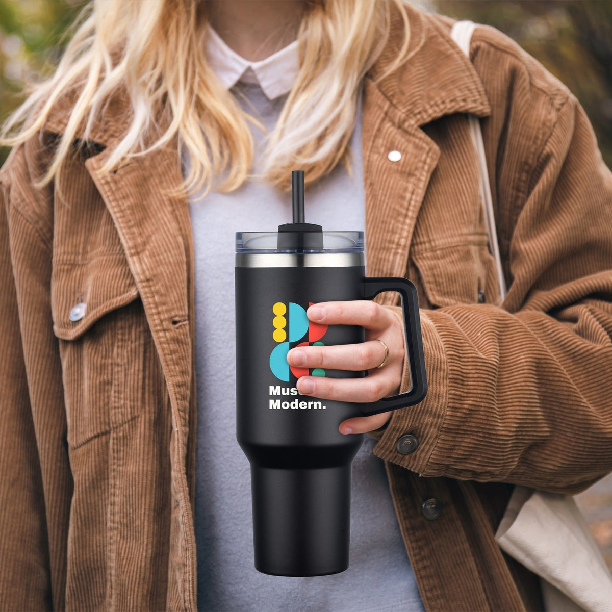 Big Traveler 40 oz Stainless Steel Tumbler