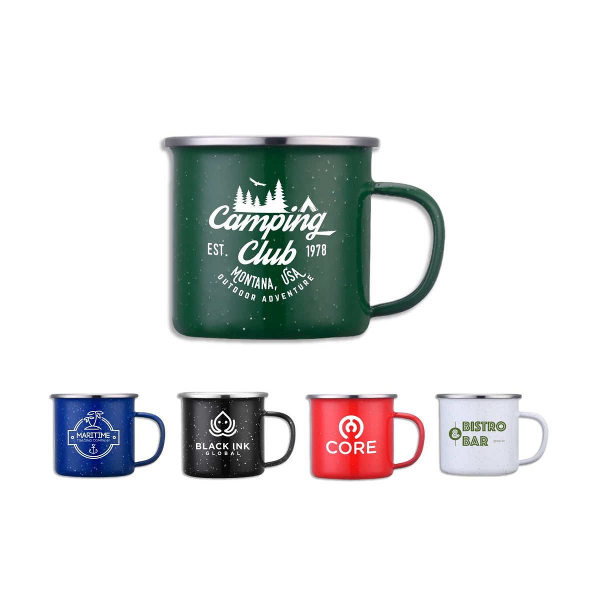 Cozy Camper 16 oz Stainless Steel Camp Mug
