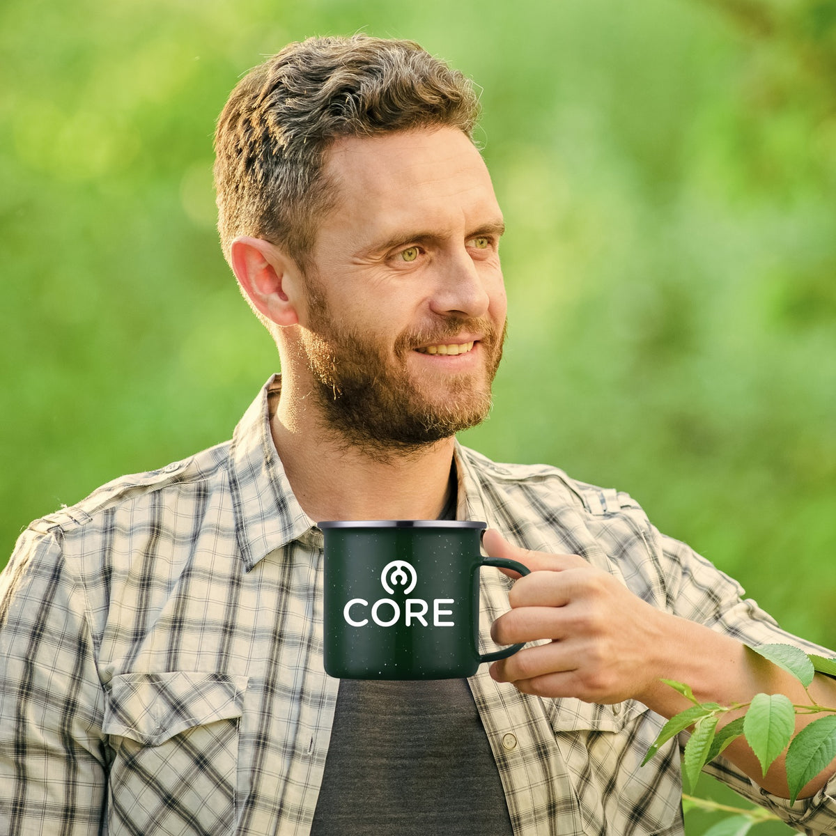 Cozy Camper 16 oz Stainless Steel Camp Mug