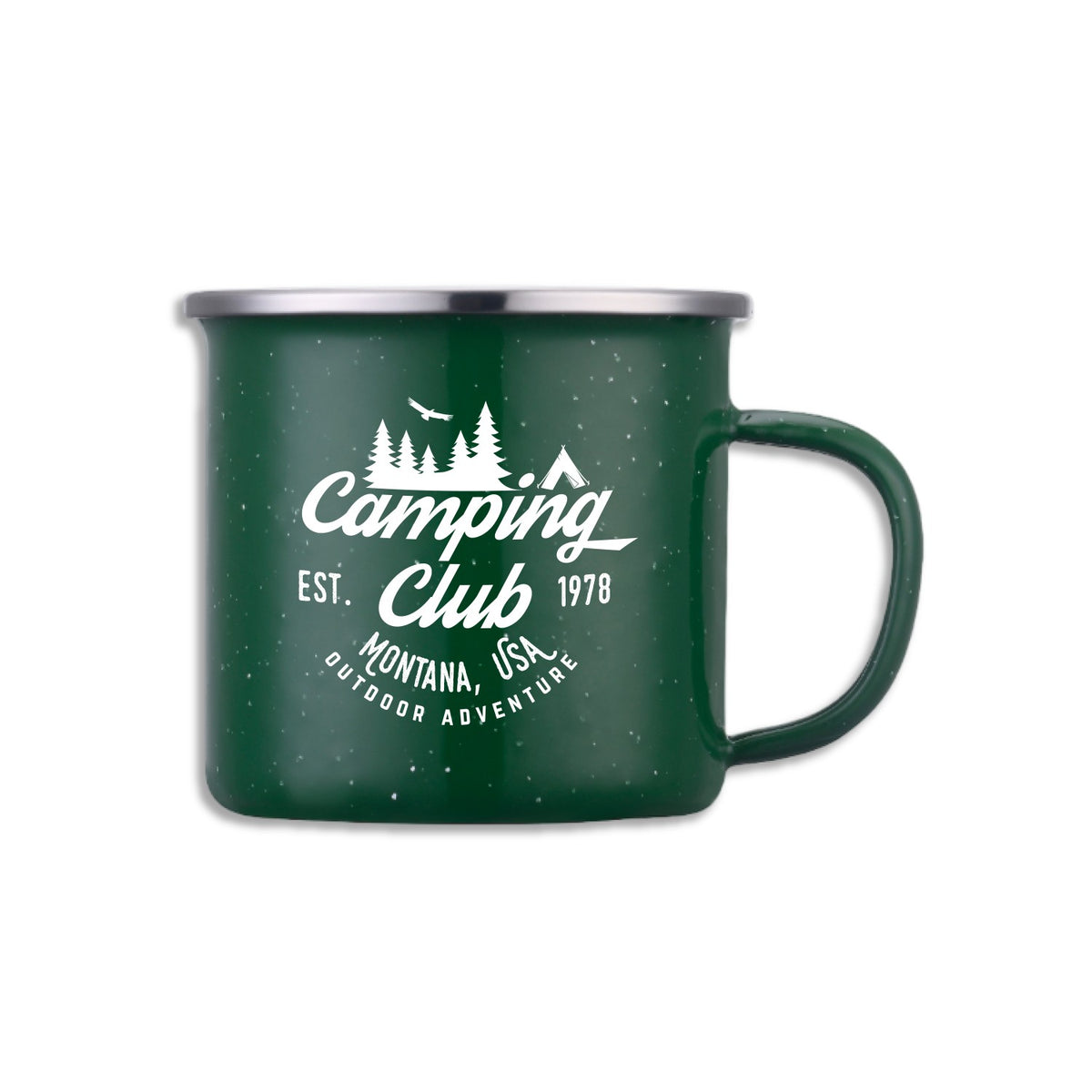 Cozy Camper 16 oz Stainless Steel Camp Mug