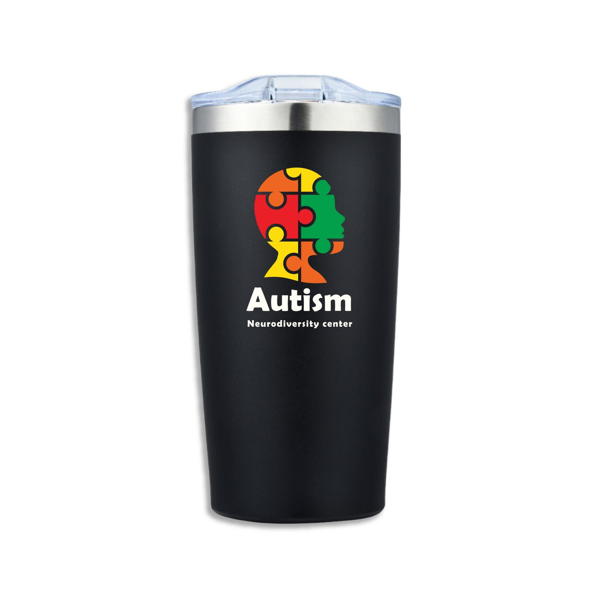 Frosted Sip-N-Go 20 oz Stainless Steel Tumbler
