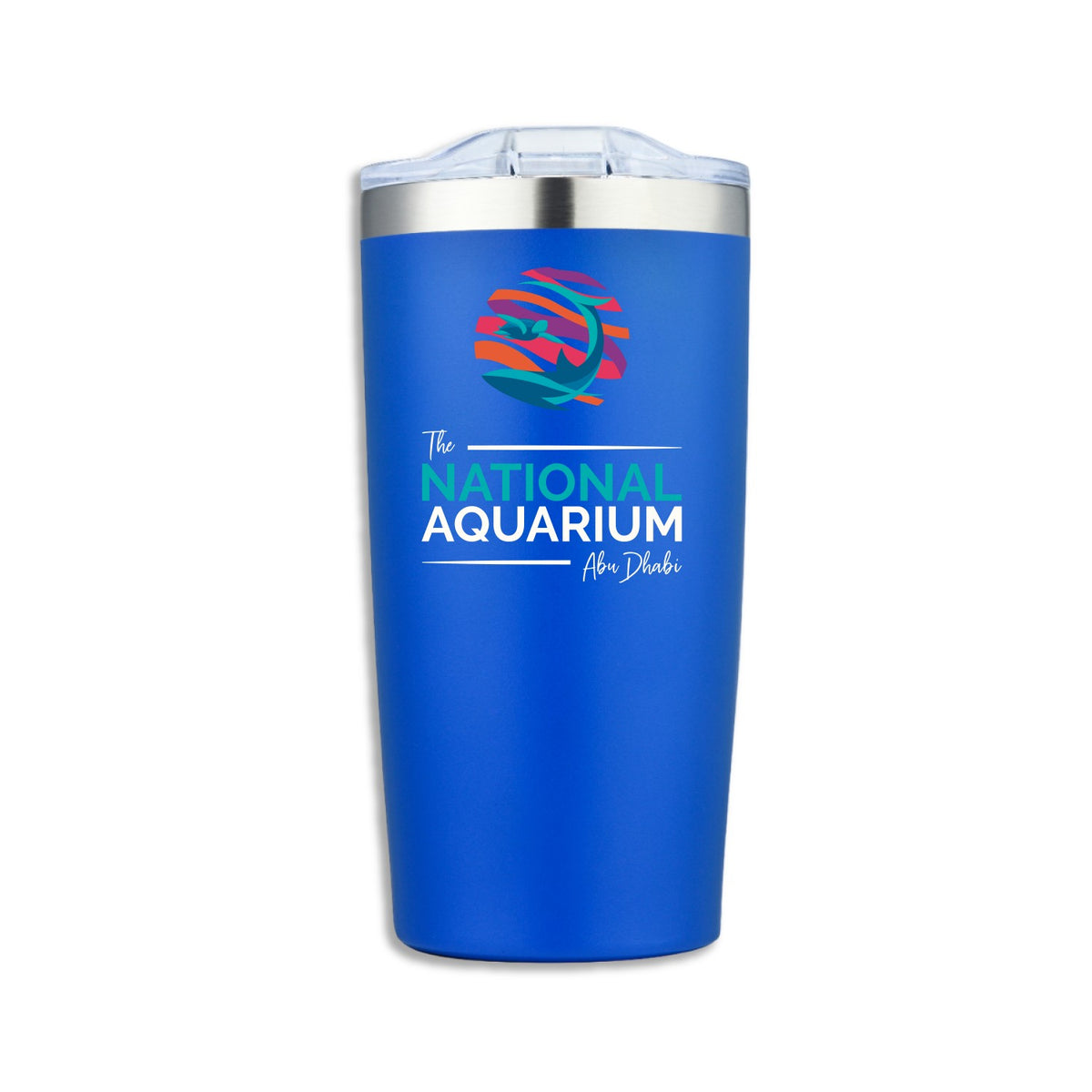Frosted Sip-N-Go 20 oz Stainless Steel Tumbler