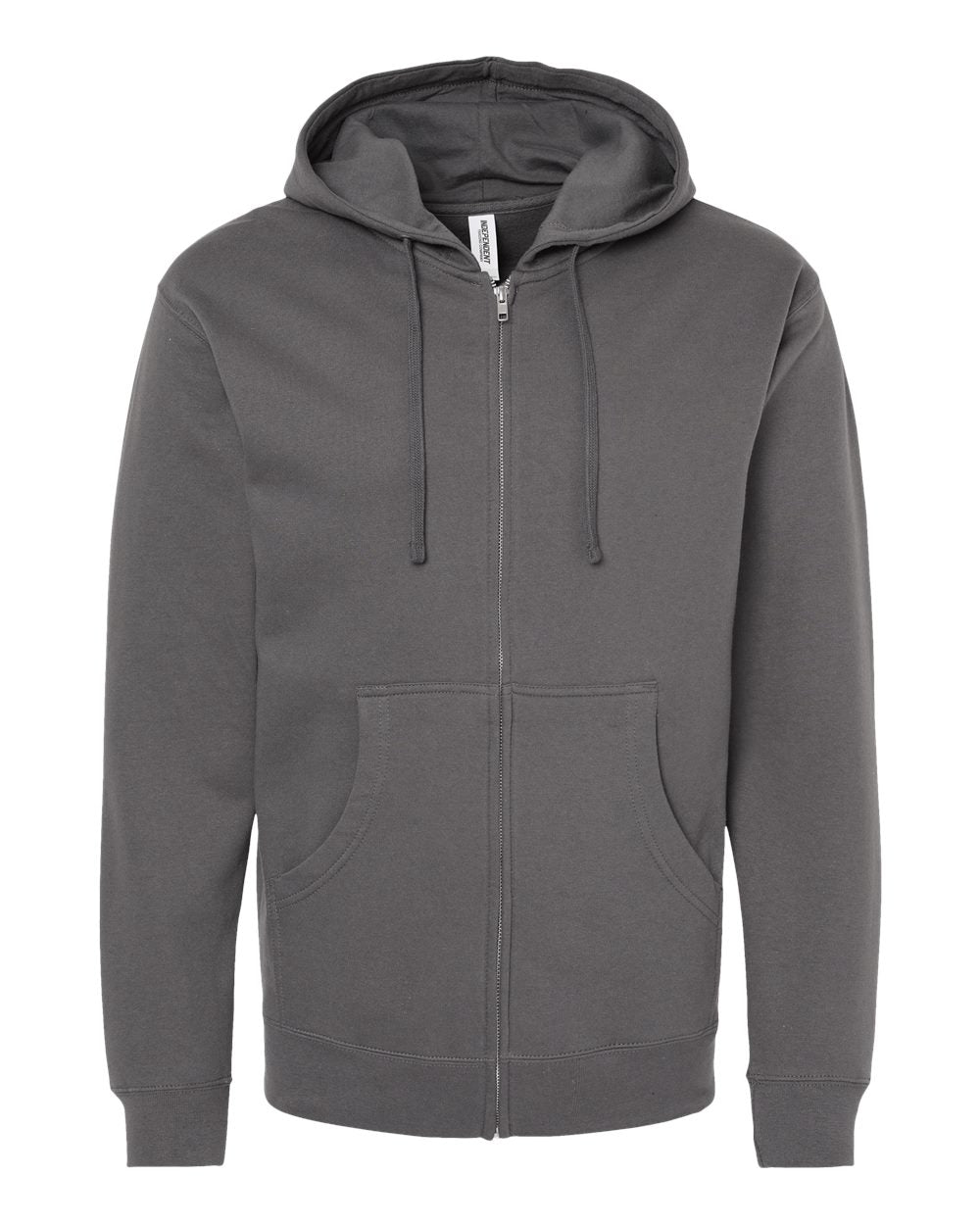 Adult Midweight Full-Zip Hooded Sweatshirt