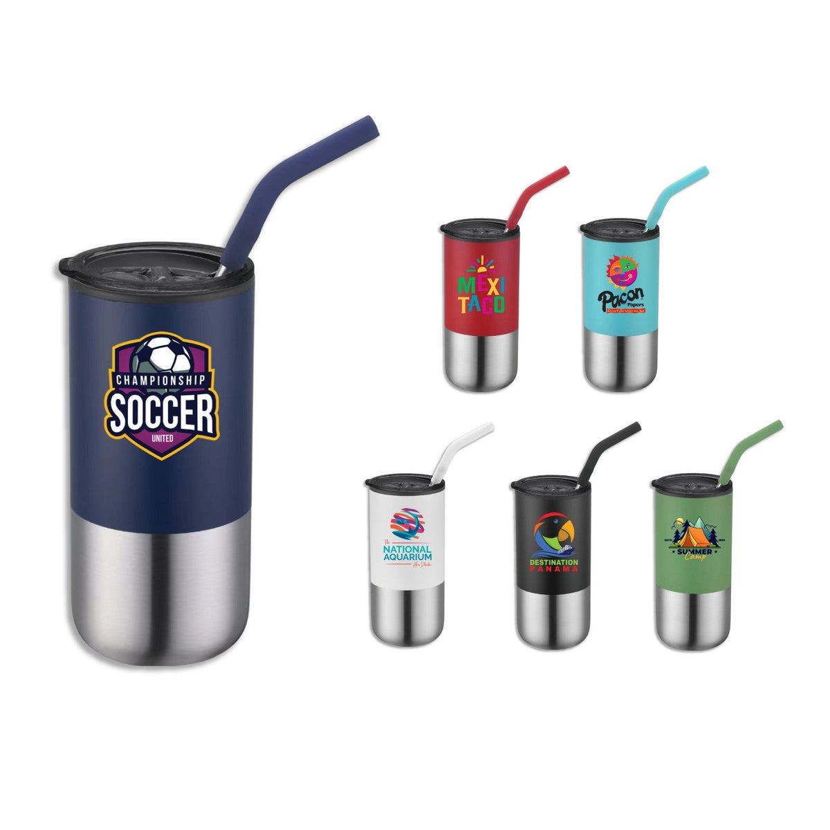 Sipster 16 oz Stainless Steel Tumbler