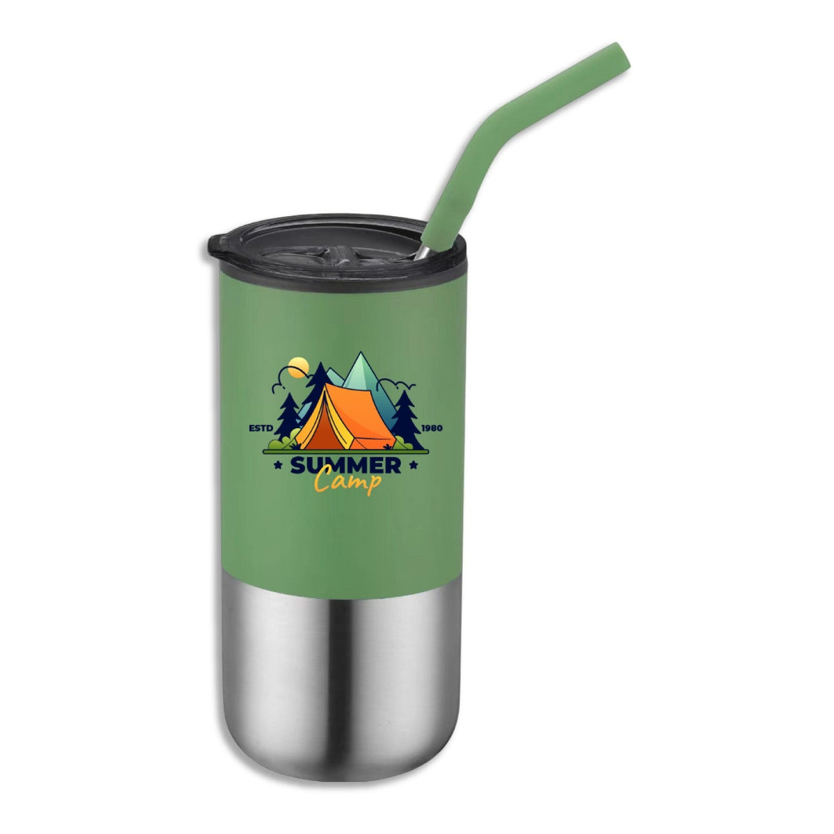 Sipster 16 oz Stainless Steel Tumbler