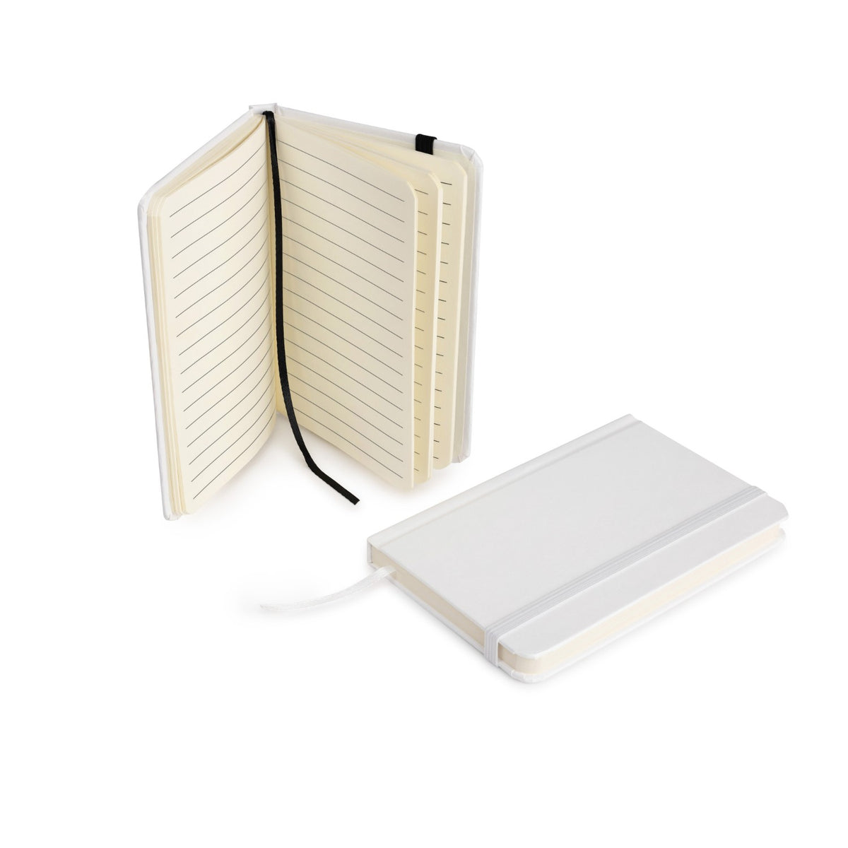 Prestige  3.5 x 5.5 Cardboard Journal Book (White)
